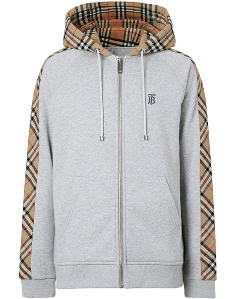 burberry grey hoodie|burberry hoodie grey.